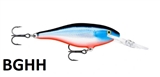 WOBLER RAPALA SHAD RAP 9cm BGHH